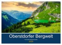 Oberstdorfer Bergwelt (Wandkalender 2025 DIN A3 quer), CALVENDO Monatskalender