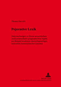 Pejorative Lexik