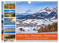 Maria Alm - Hinterthal - Hintermoos (Wandkalender 2025 DIN A4 quer), CALVENDO Monatskalender