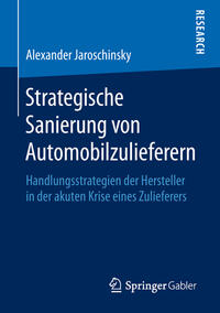 Strategische Sanierung von Automobilzulieferern