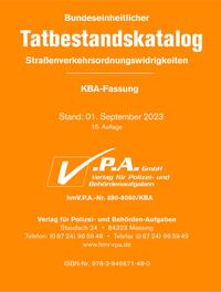 Bundeseinheitlicher Tatbestandskatalog KBA-Langfassung, gebunden