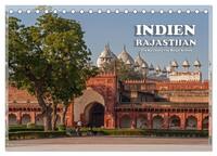 Indien, Rajasthan (Tischkalender 2025 DIN A5 quer), CALVENDO Monatskalender