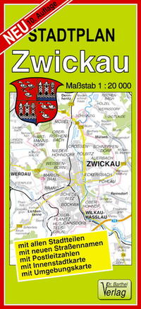 Stadtplan Zwickau und Werdau