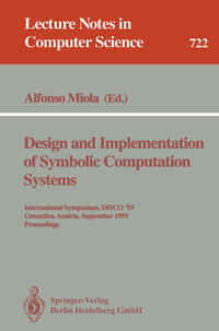 Design and Implementation of Symbolic Computation Systems