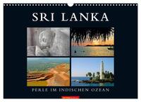 SRI LANKA (Wandkalender 2025 DIN A3 quer), CALVENDO Monatskalender