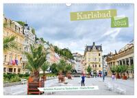 Karlsbad - Beliebter Kurort in Tschechien (Wandkalender 2025 DIN A3 quer), CALVENDO Monatskalender