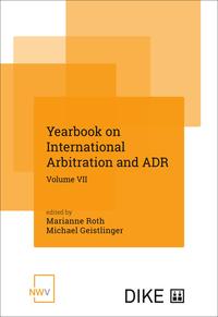 Yearbook on International Arbitration and ADR