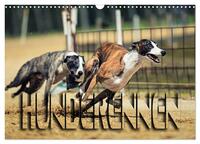 Hunderennen (Wandkalender 2025 DIN A3 quer), CALVENDO Monatskalender