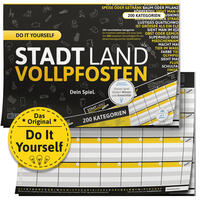 DENKRIESEN - STADT LAND VOLLPFOSTEN® - DO IT YOURSELF EDITION "Dein Spiel." - A4