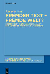 Fremder Text – fremde Welt?