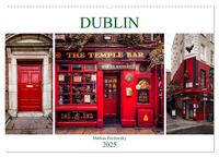 Dublin (Wandkalender 2025 DIN A2 quer), CALVENDO Monatskalender