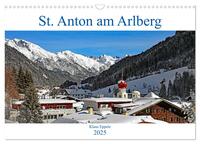 St. Anton am Arlberg (Wandkalender 2025 DIN A3 quer), CALVENDO Monatskalender