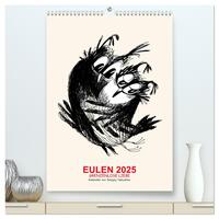 EULEN 2025 GRENZENLOSE LIEBE (hochwertiger Premium Wandkalender 2025 DIN A2 hoch), Kunstdruck in Hochglanz