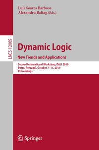 Dynamic Logic. New Trends and Applications