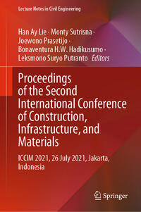 Proceedings of the Second International Conference of Construction, Infrastructure, and Materials