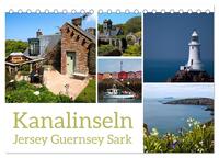 Kanalinseln - Jersey Guernsey Sark (Tischkalender 2025 DIN A5 quer), CALVENDO Monatskalender