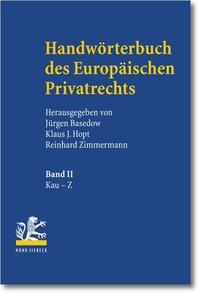 Handwörterbuch des Europäischen Privatrechts