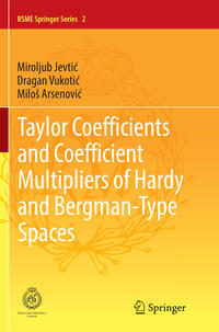 Taylor Coefficients and Coefficient Multipliers of Hardy and Bergman-Type Spaces