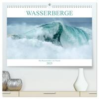 WASSERBERGE - Die Riesenwellen von Nazaré (hochwertiger Premium Wandkalender 2025 DIN A2 quer), Kunstdruck in Hochglanz