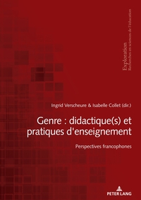 Genre : didactique(s) et pratiques d'enseignement