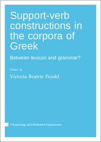 Support-verb constructions in the corpora of Greek