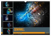 Downhill Explosion (Wandkalender 2025 DIN A3 quer), CALVENDO Monatskalender