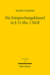 Die Entsprechungsklausel in § 13 Abs. 1 StGB