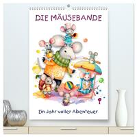 Die Mäusebande (hochwertiger Premium Wandkalender 2025 DIN A2 hoch), Kunstdruck in Hochglanz