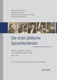 Die erste jiddische Sprachkonferenz