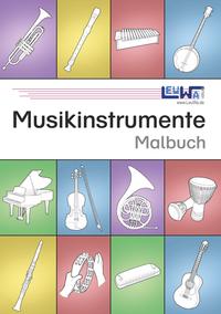 Musikinstrumente Malbuch