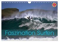 Faszination Surfen (Wandkalender 2025 DIN A4 quer), CALVENDO Monatskalender