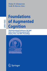 Foundations of Augmented Cognition