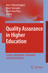 Quality Assurance in Higher Education