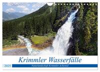 Krimmler Wasserfälle - Naturlandschaft Krimmler Achental (Wandkalender 2025 DIN A4 quer), CALVENDO Monatskalender