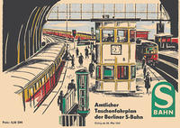 Berliner S-Bahn - Amtlicher Taschenfahrplan 1961