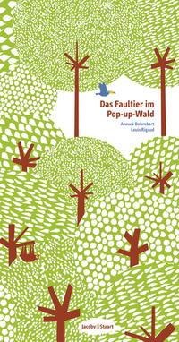 Das Faultier im Pop-up-Wald