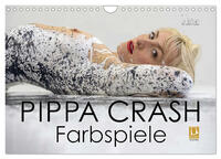 PIPPA CRASH - Farbspiele (Wandkalender 2025 DIN A4 quer), CALVENDO Monatskalender