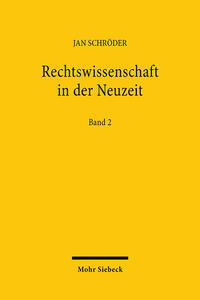 Rechtswissenschaft in der Neuzeit