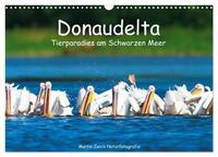 Donaudelta - Tierparadies am Schwarzen Meer (Wandkalender 2025 DIN A3 quer), CALVENDO Monatskalender