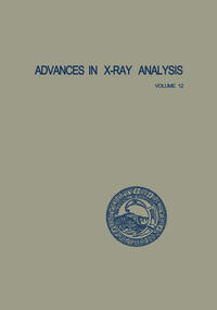 Advances in X-Ray Analysis