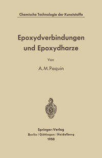 Epoxydverbindungen und Epoxydharze