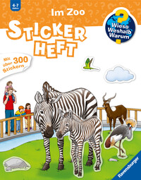 Wieso? Weshalb? Warum? Stickerheft: Im Zoo