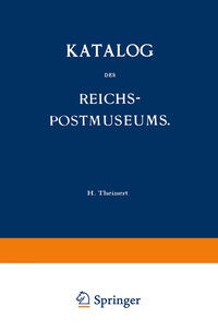 Katalog des Reichs-Postmuseums