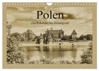 Polen – Ein Kalender im Zeitungsstil (Wandkalender 2025 DIN A4 quer), CALVENDO Monatskalender