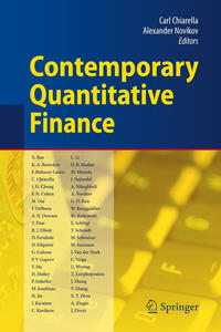 Contemporary Quantitative Finance