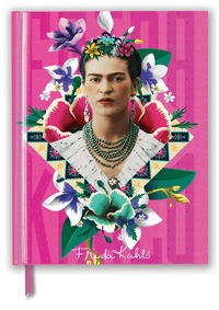 Premium Skizzenbuch: Frida Kahlo - Pink