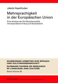 Mehrsprachigkeit in der Europäischen Union