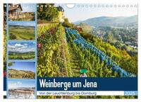 Weinberge um Jena (Wandkalender 2025 DIN A4 quer), CALVENDO Monatskalender