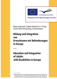 Bildung und Integration von Erwachsenen mit Behinderungen in Europa