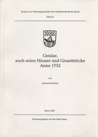 Geislar, auch seine Häuser und Grundstücke Anno 1752